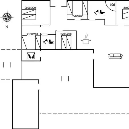 Prázdninový dům Anuk - 2-3km From The Sea By Interhome *